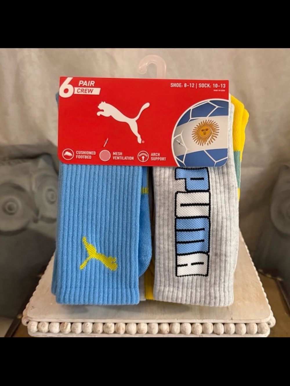 Puma Men's Crew Socks